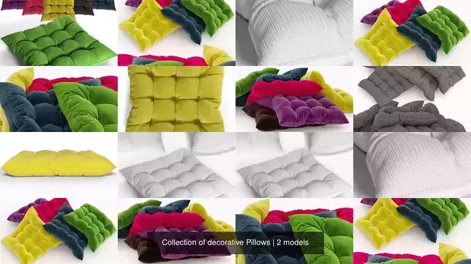 Collection of decorative Pillows