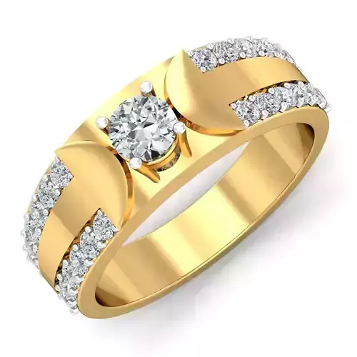 Women cocktail ring 3dm stl render detail  3D print model