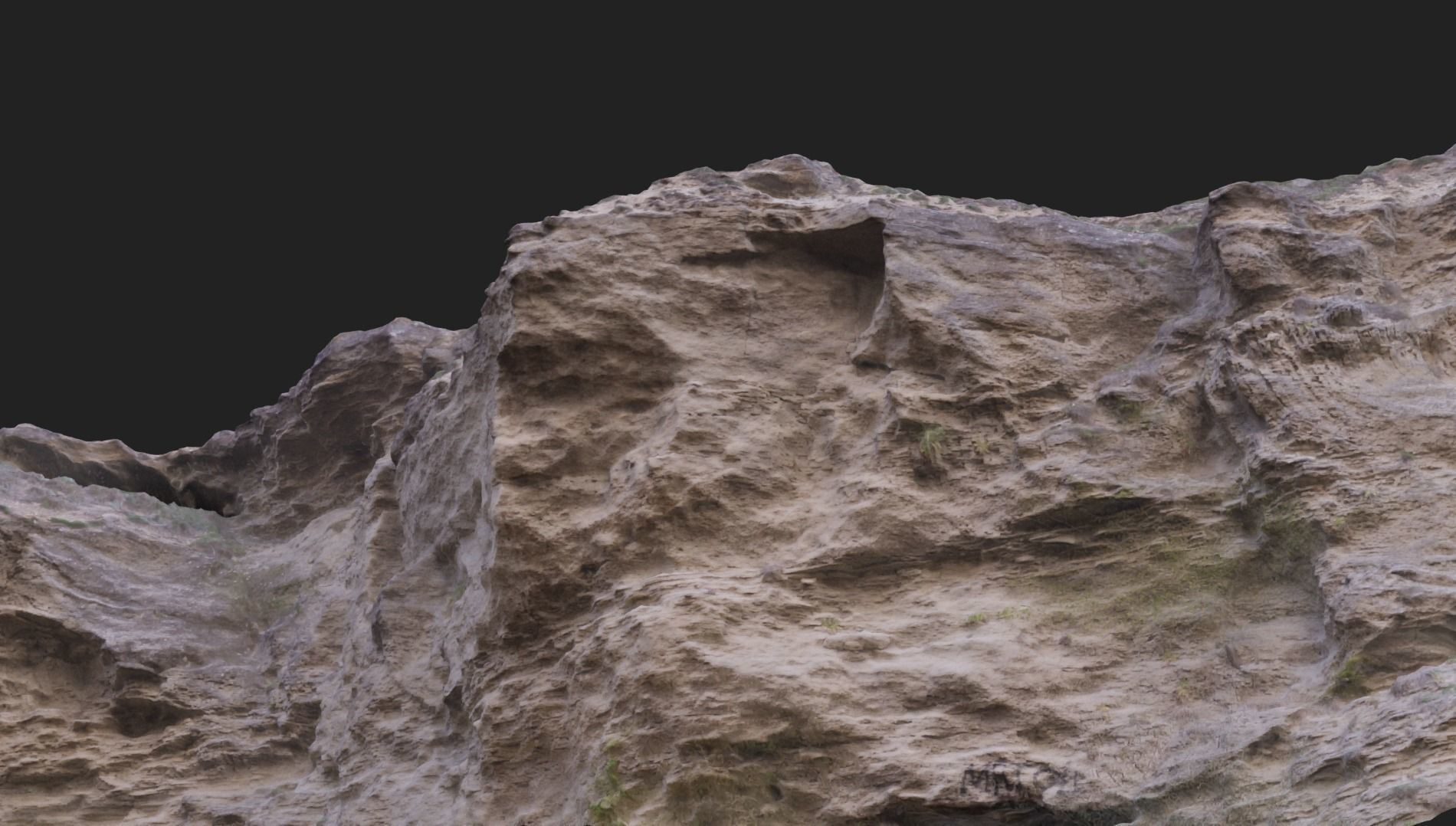 Sedimentary Rocks 3d Sedimentary Rock Cliff 3D Scan free VR / AR / low-poly 3D model | CGTrader
