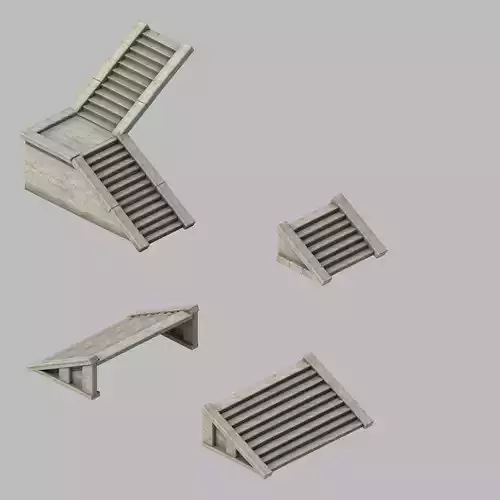 Game Building Accessories - Stairs 2701