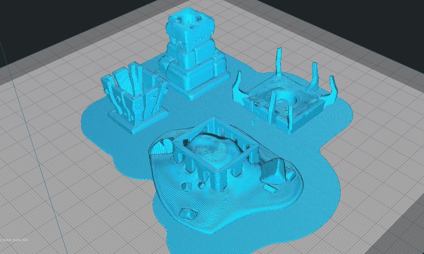 Tower Miniature - The Road to Valhalla - Set 3D print model_4