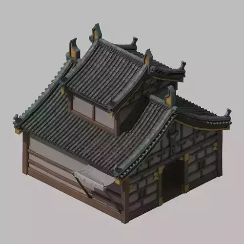 Game Architecture - Blacksmith 2701 3D model