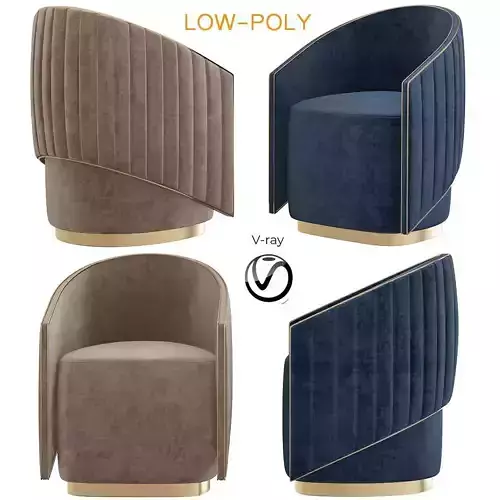 Venus armchair 3d model