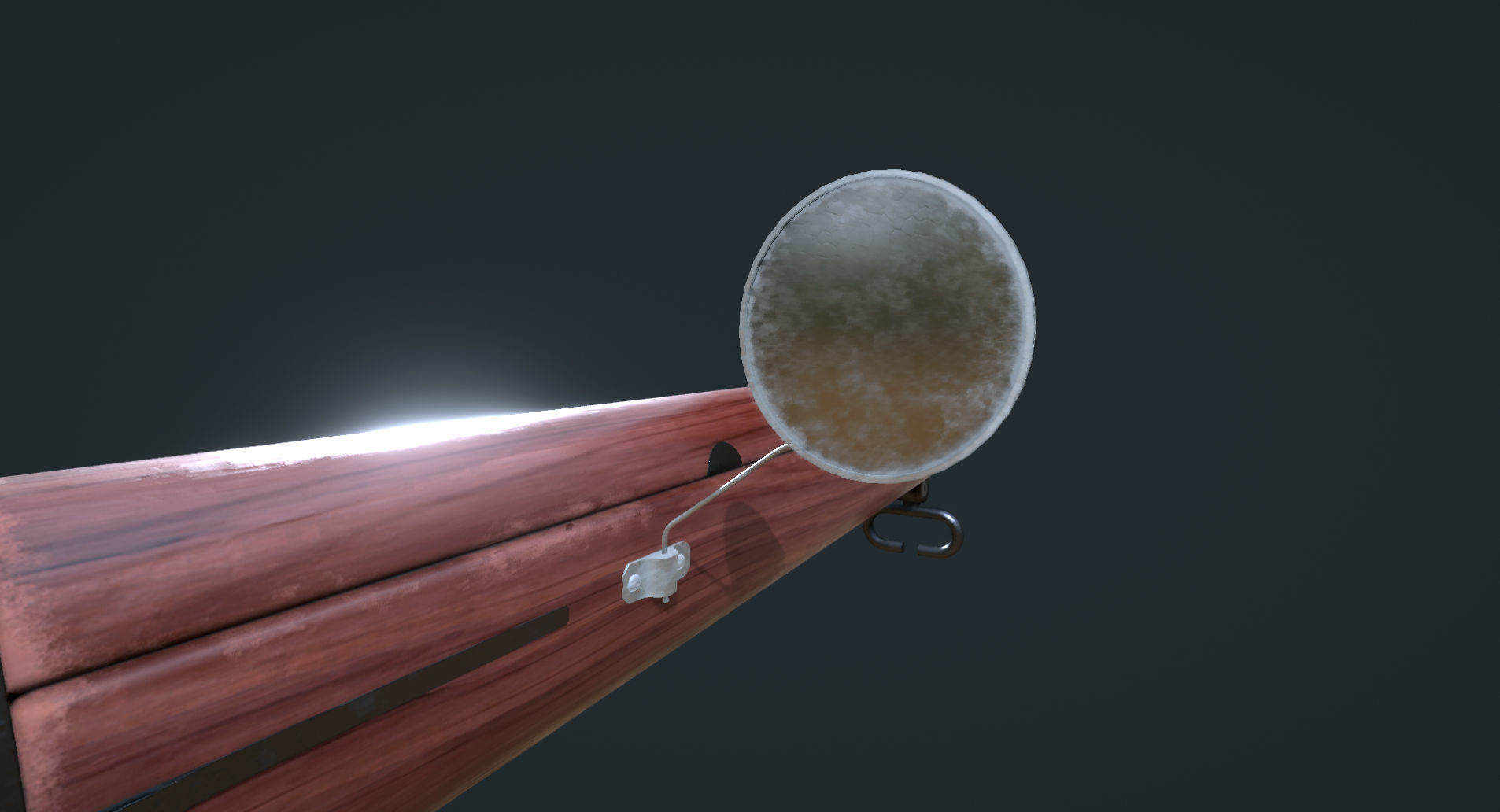 WW2 Springfield M1903 Sniper with Attachments Low-poly 3D model_13