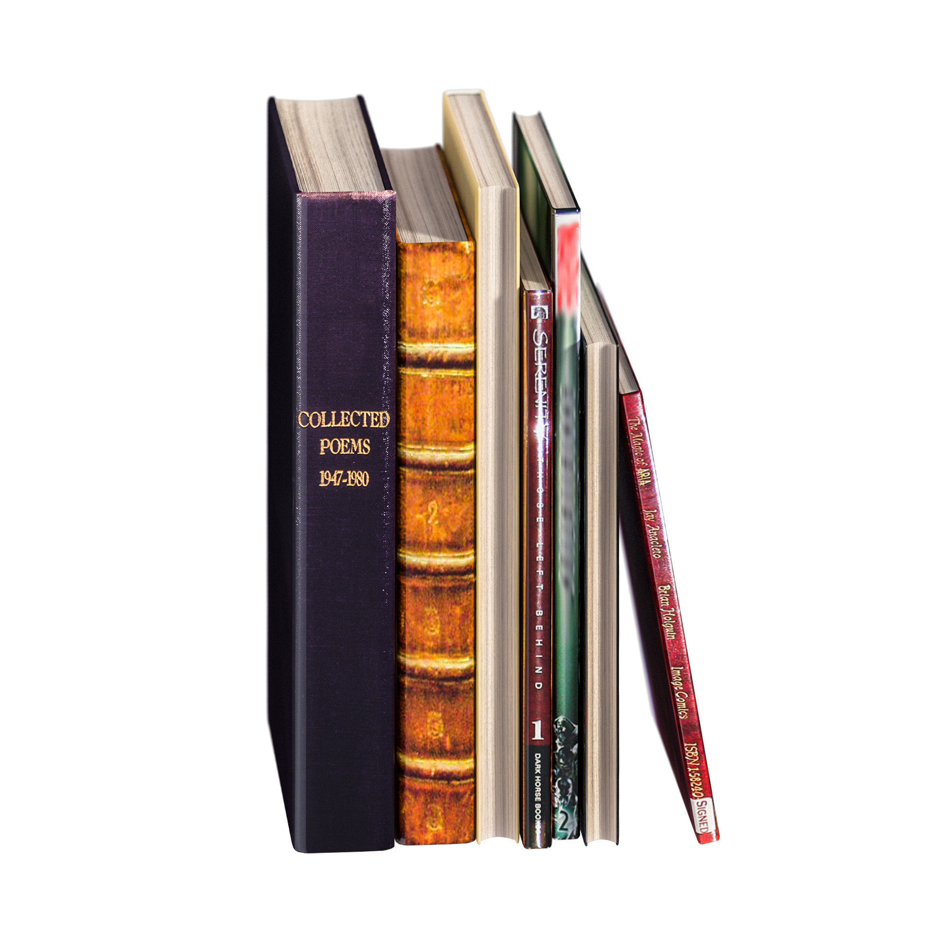 L3DV02G05 - books set 3D model_3
