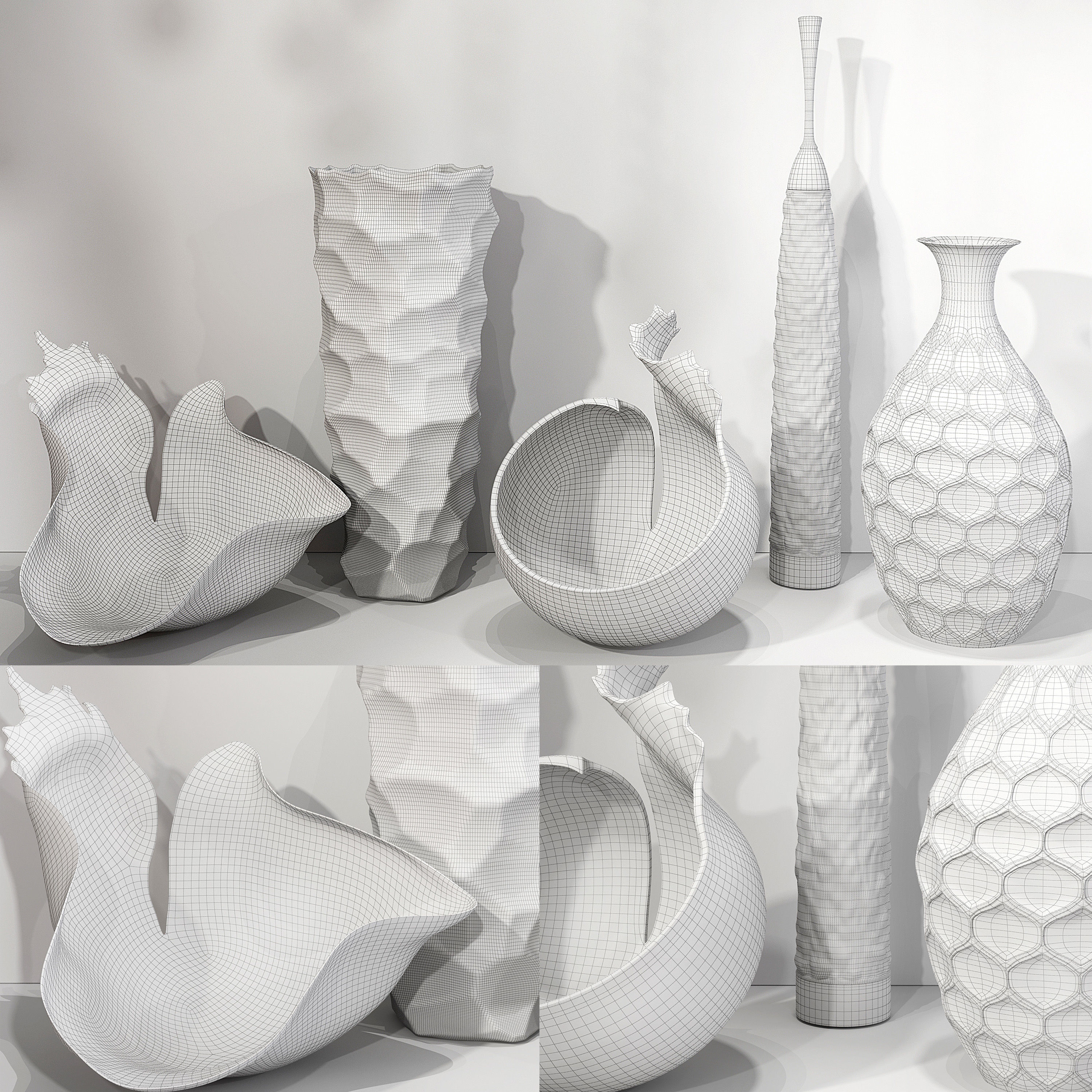 Decor set 52 3D model_3