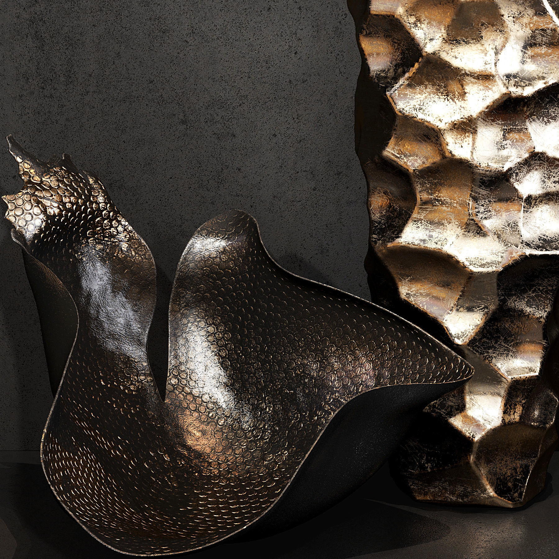 Decor set 52 3D model_4