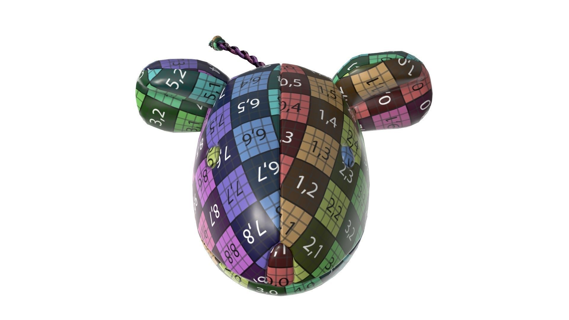 Cat mouse toy Free 3D model_10