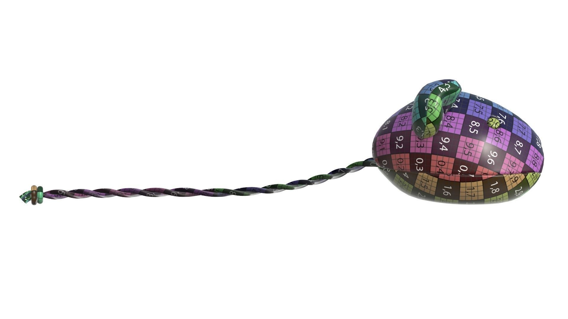 Cat mouse toy Free 3D model_12