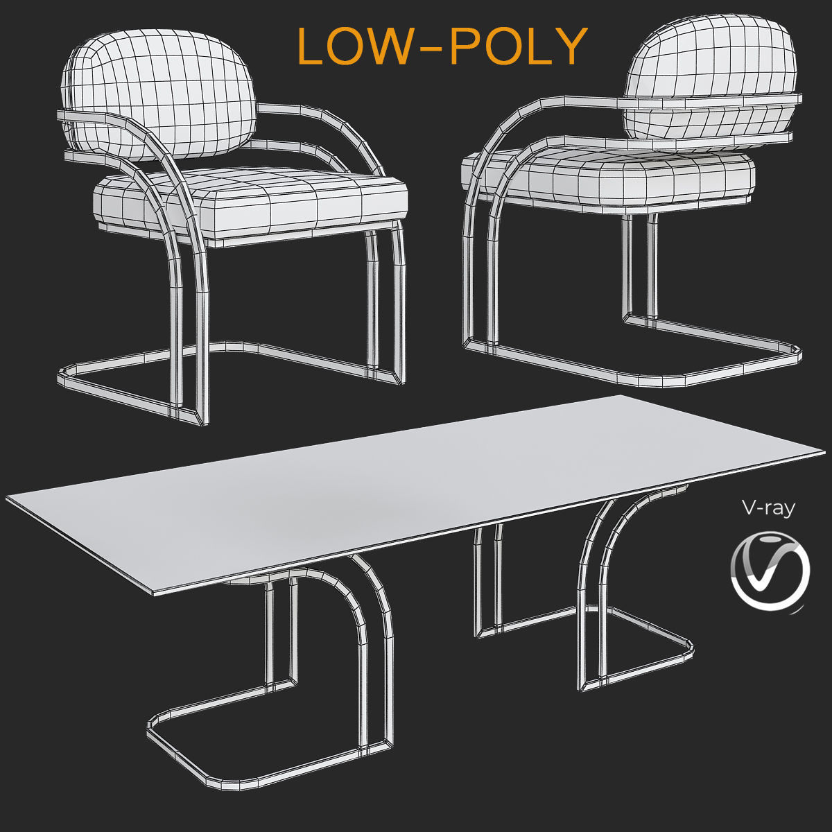 Tailored Bohemian Scarsdale 3d model Low-poly 3D model_1