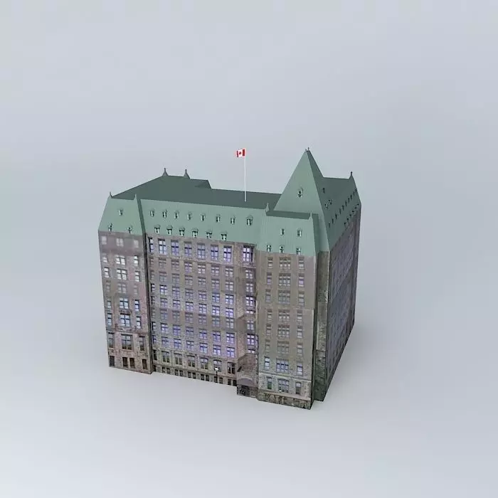 Justice Building Free 3D model