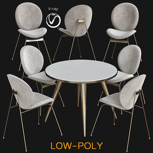 New York concept 3d model Low-poly 3D model
