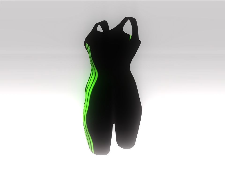 Fitness suit Low-poly 3D model_21