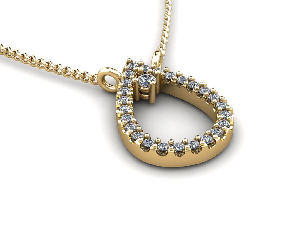 Jewelry Pendant 3D print model_20