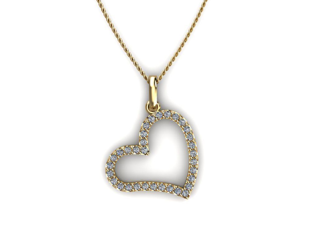 Jewelry Pendant 3D print model_22