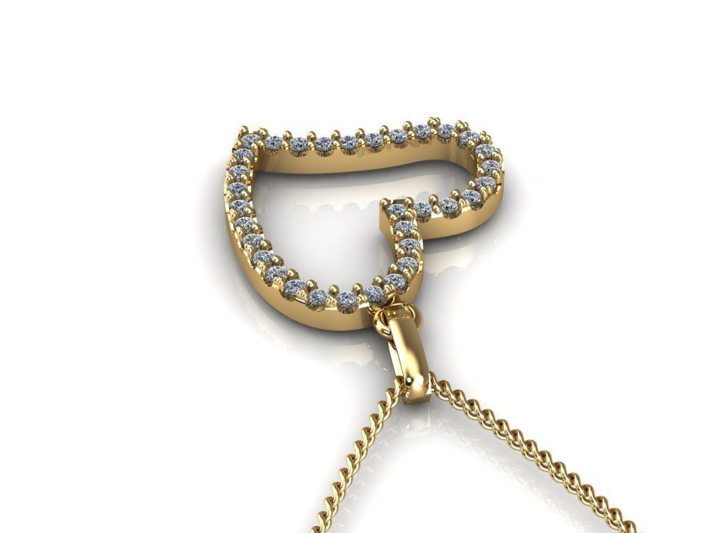 Jewelry Pendant 3D print model_9