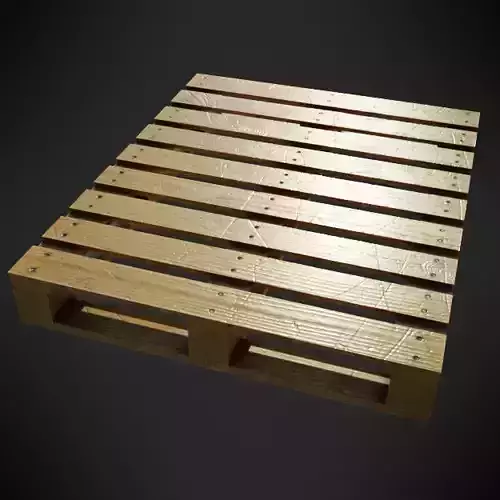 Wood Pallet - PBR Low poly