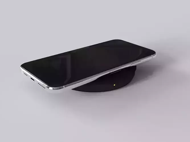 iPhone 11 Wireless Charging Pad in Black And White