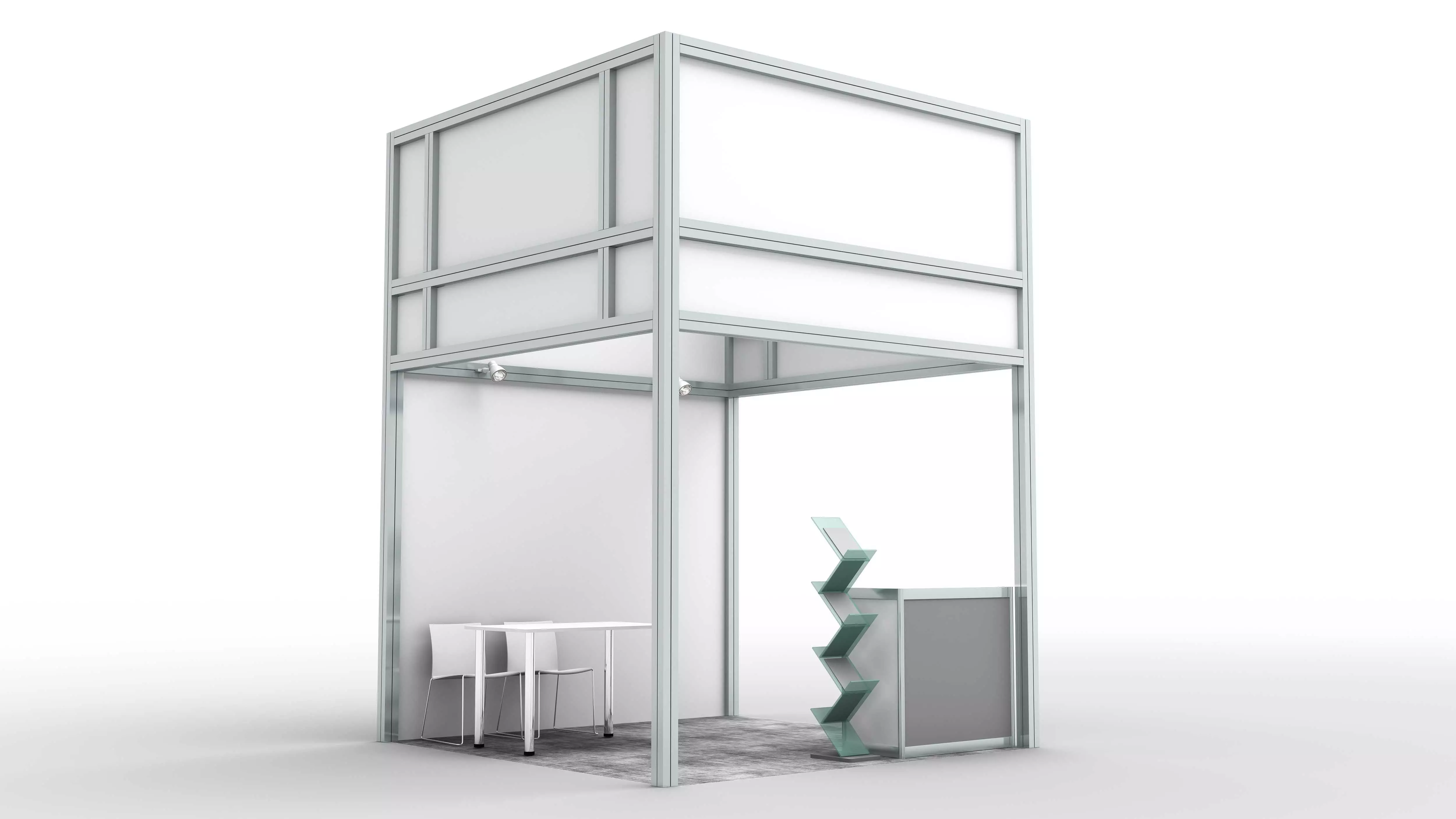 shellscheme modular trade show booths 3D print model_0