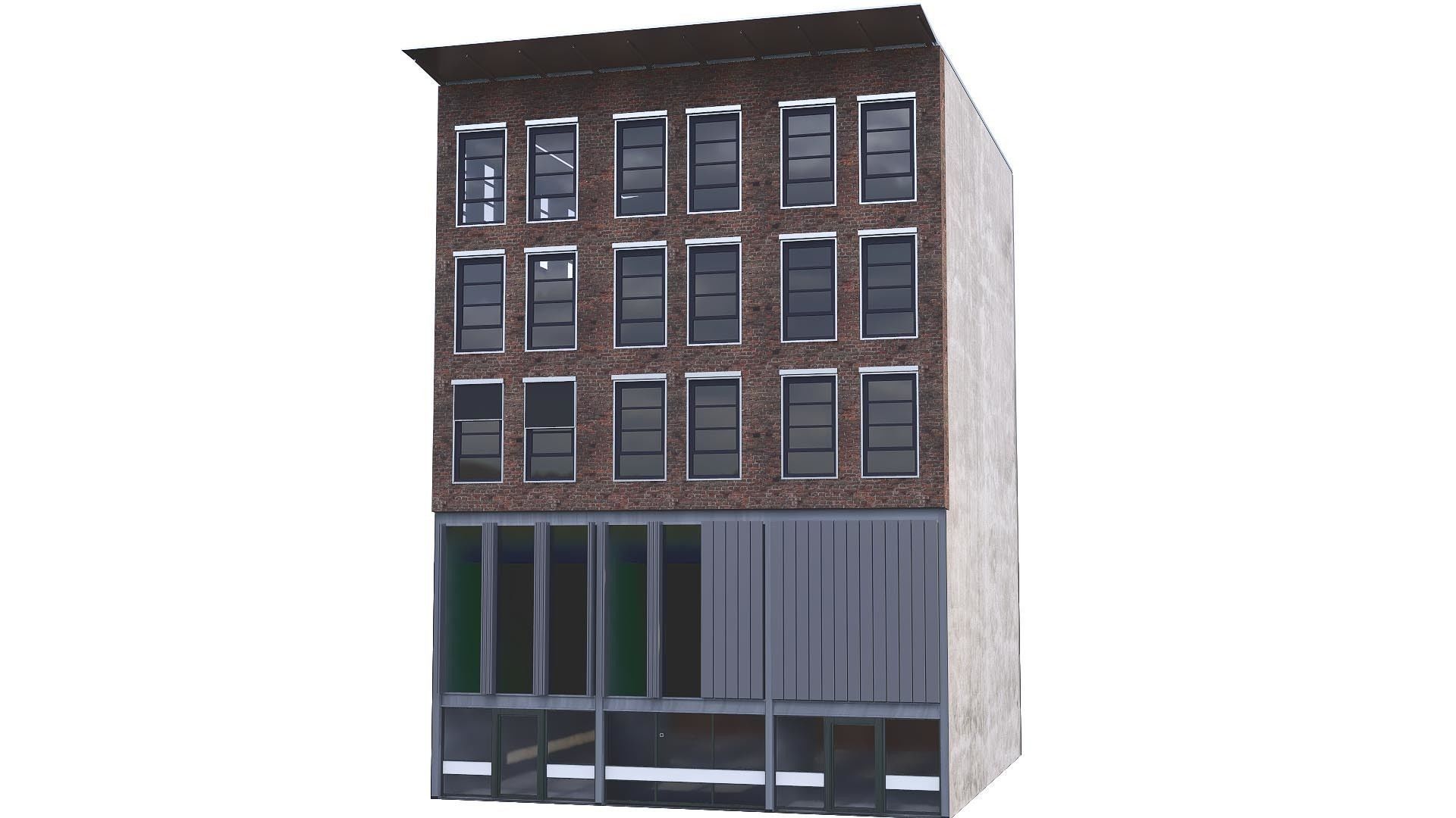 AMSTERDAM HOUSES 13 ANNA FRANK BUILDING 3D model_17