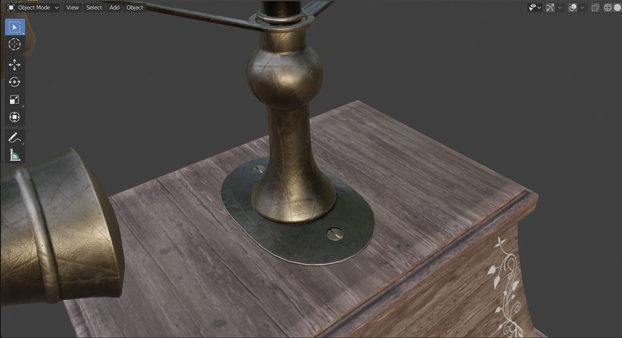 Vintage Telephone 3D model_13