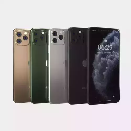 Apple iPhone 11 Pro - 11 Pro Max 3D model