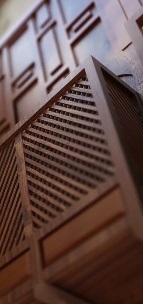 Arabic  Window Mashrabiya 3D model_10