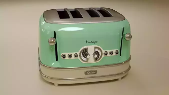 Ariete Vintage Toaster 3D Model 3D model