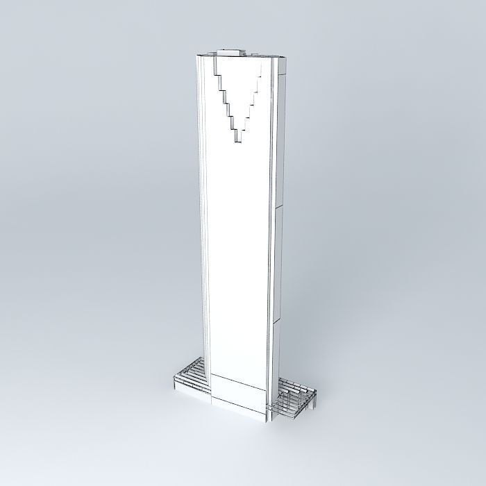 Scotia Plaza Free 3D model_4