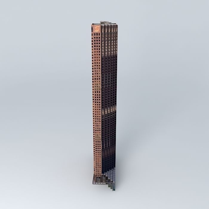 Scotia Plaza Free 3D model_1
