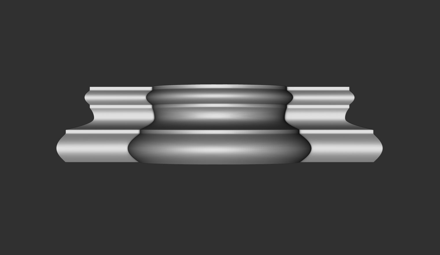 Corinthian capital 3D model_24