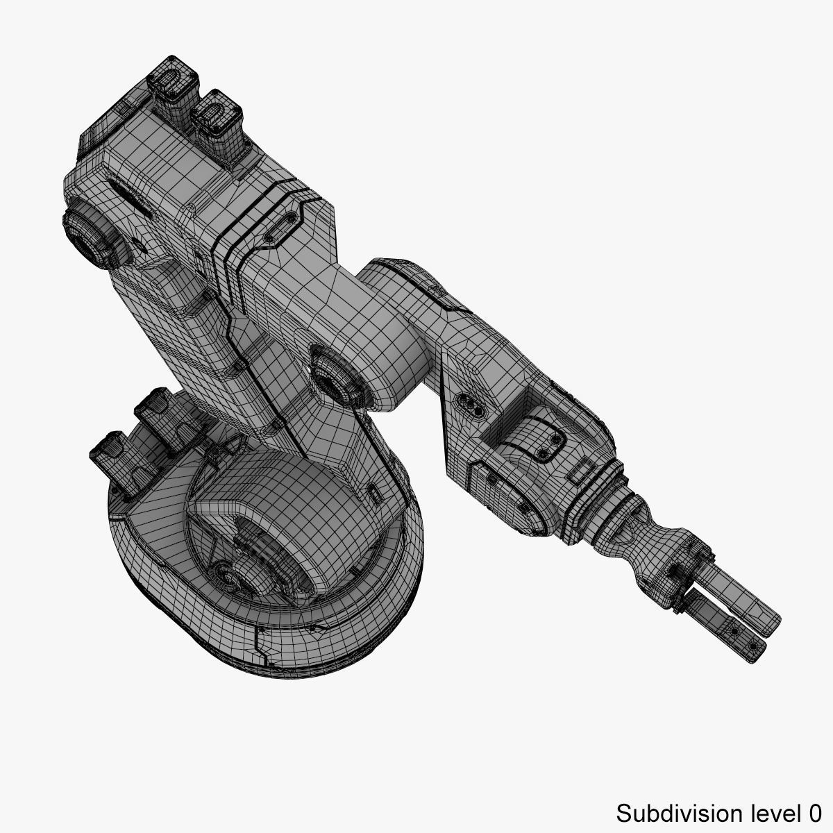 Industrial Robot 3D model_25