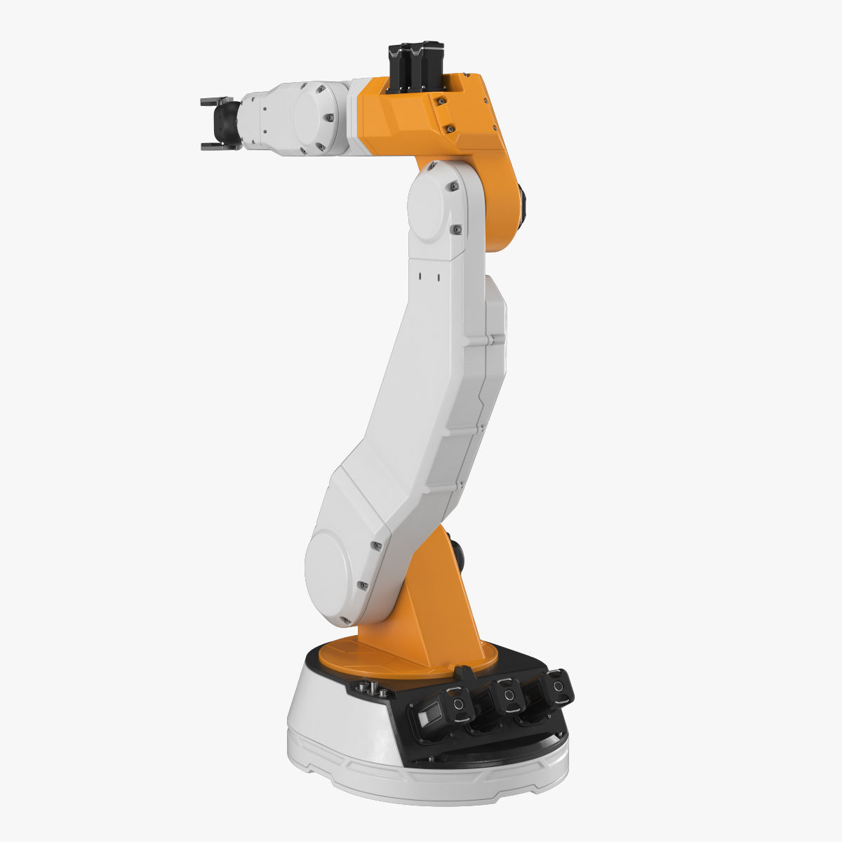 Industrial Robot 3D model_6