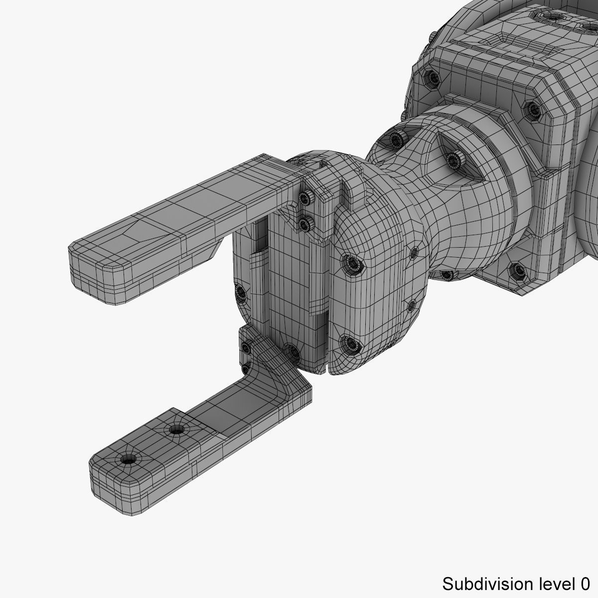 Industrial Robot 3D model_27