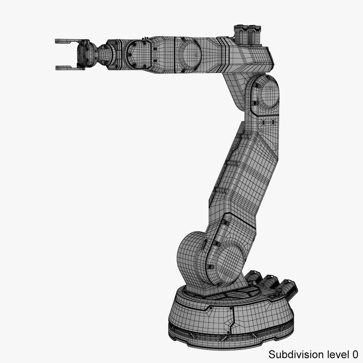 Industrial Robot 3D model_21
