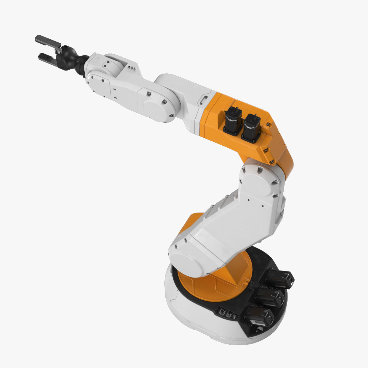Industrial Robot 3D model_2