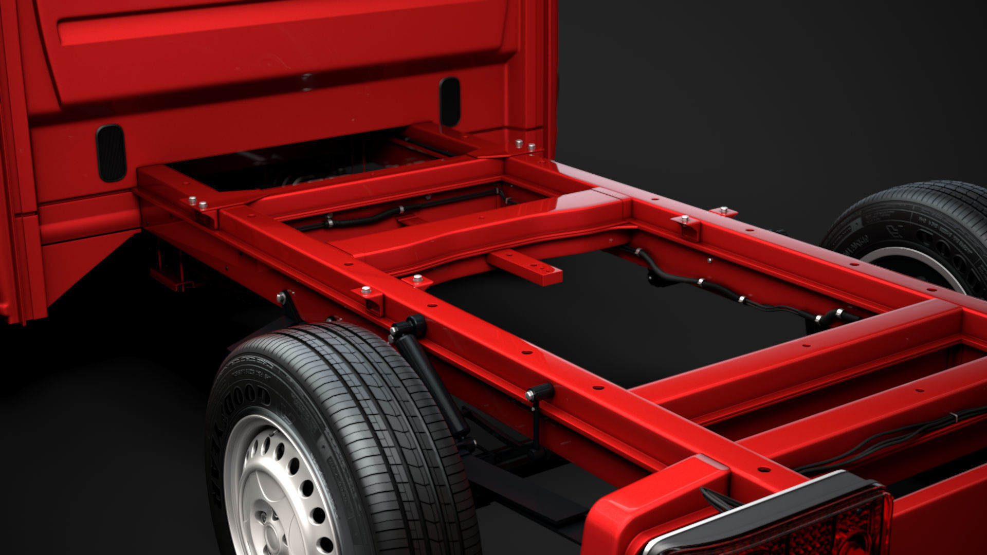 RAM Sprinter Chassis Crew Cab L2 FWD 2020 3D model_3