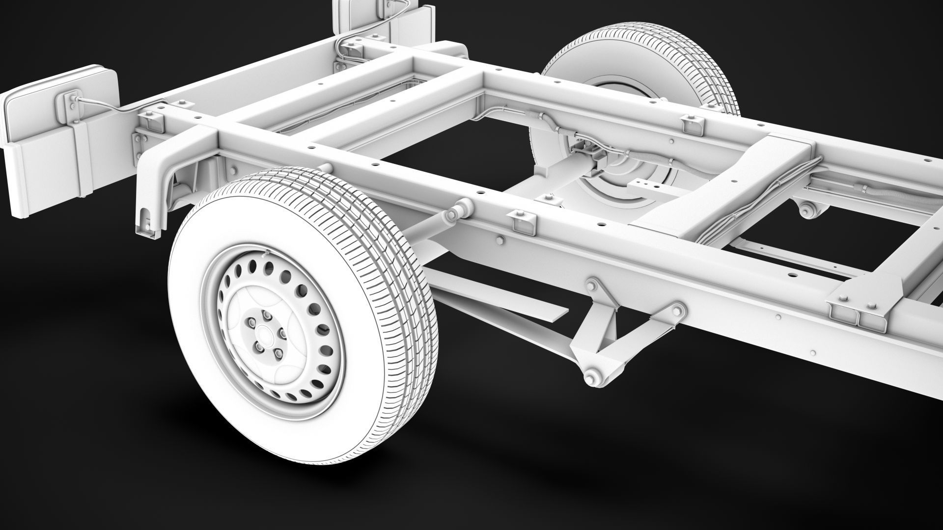 RAM Sprinter Chassis Crew Cab L2 FWD 2020 3D model_21