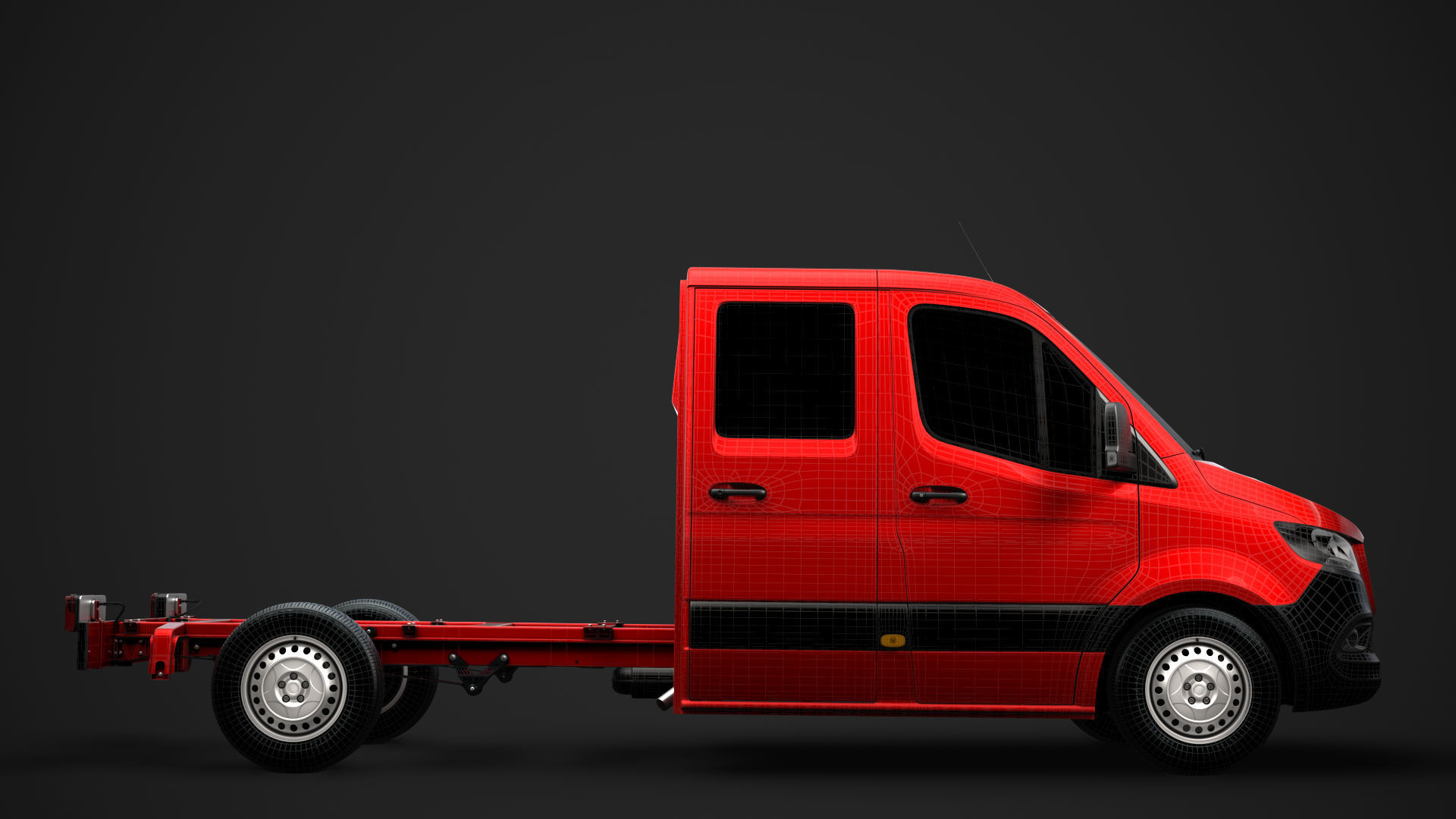 RAM Sprinter Chassis Crew Cab L2 FWD 2020 3D model_24
