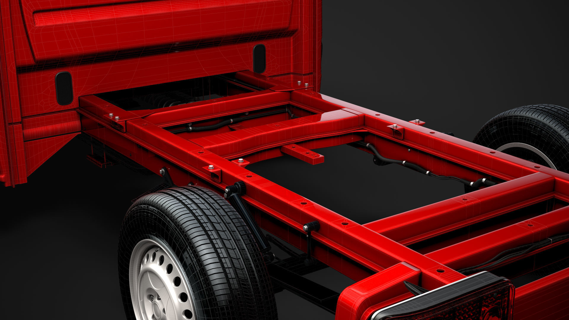 RAM Sprinter Chassis Crew Cab L2 FWD 2020 3D model_25