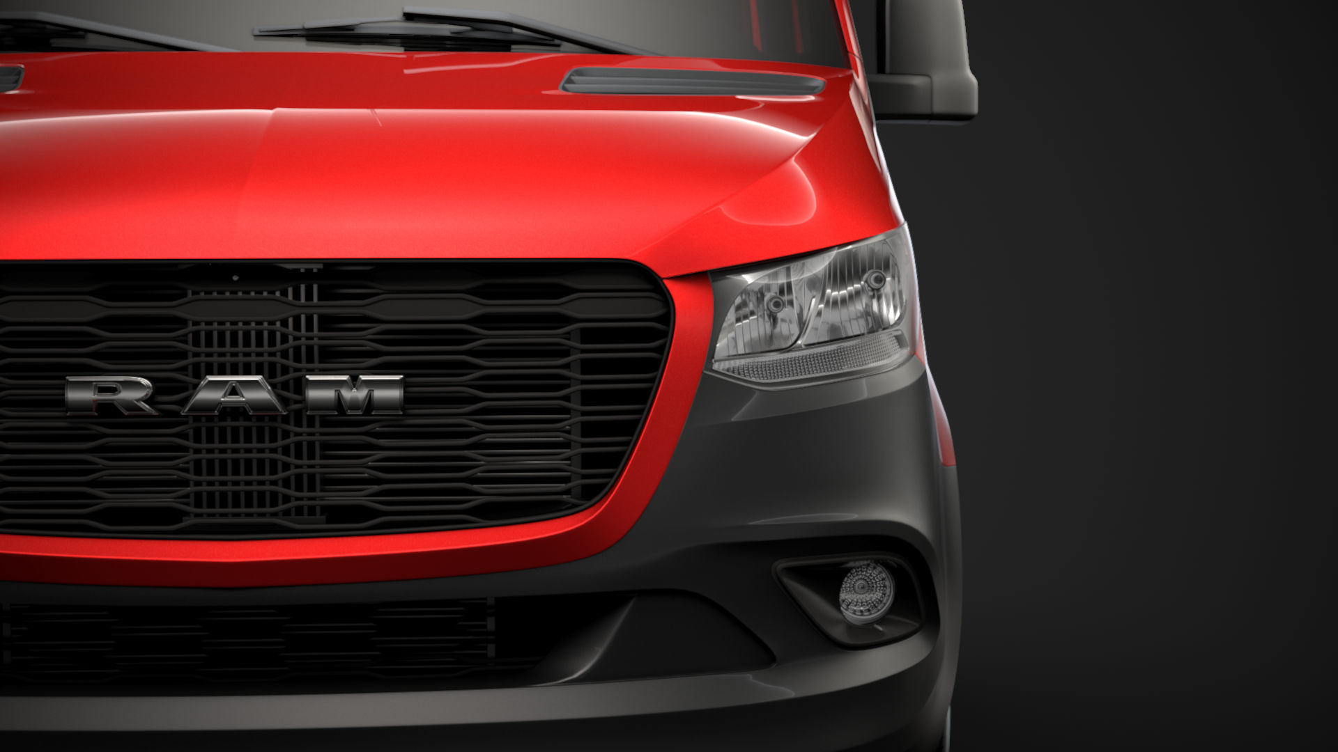RAM Sprinter Chassis Crew Cab L2 FWD 2020 3D model_6