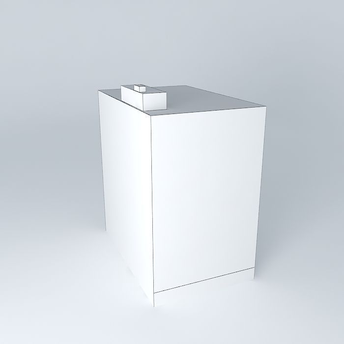 HSBC Building Free 3D model_3