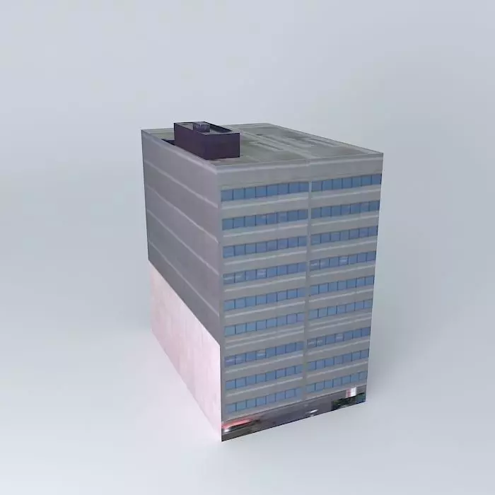 HSBC Building Free 3D model_0