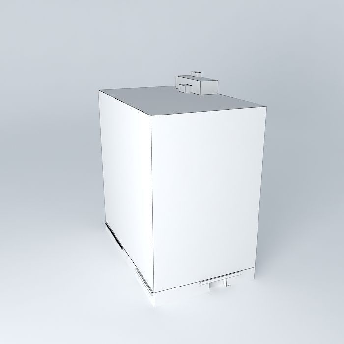 HSBC Building Free 3D model_4