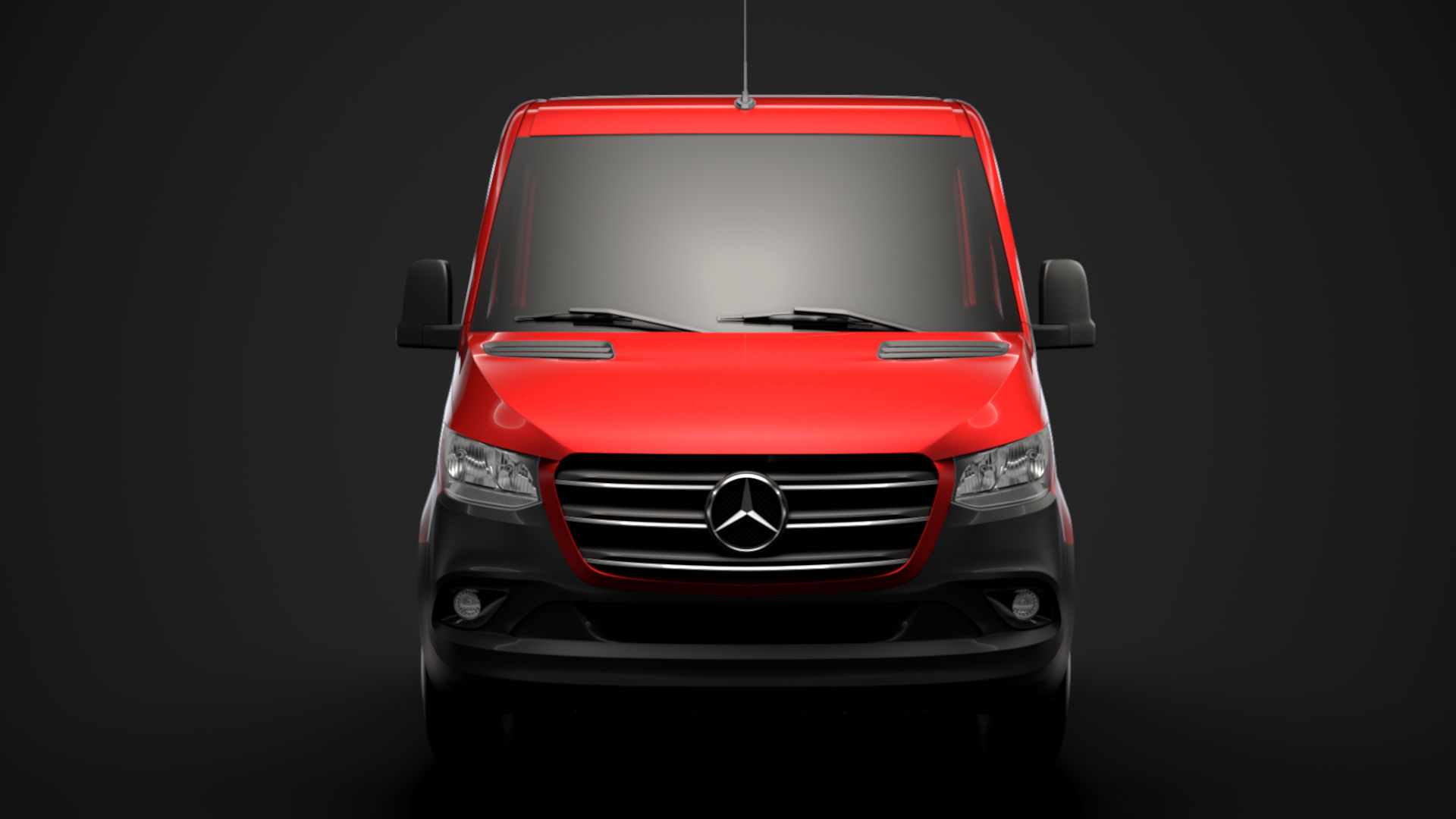 Mercedes Sprinter Chassis Crew Cab L2 RWD 2020 3D model_9