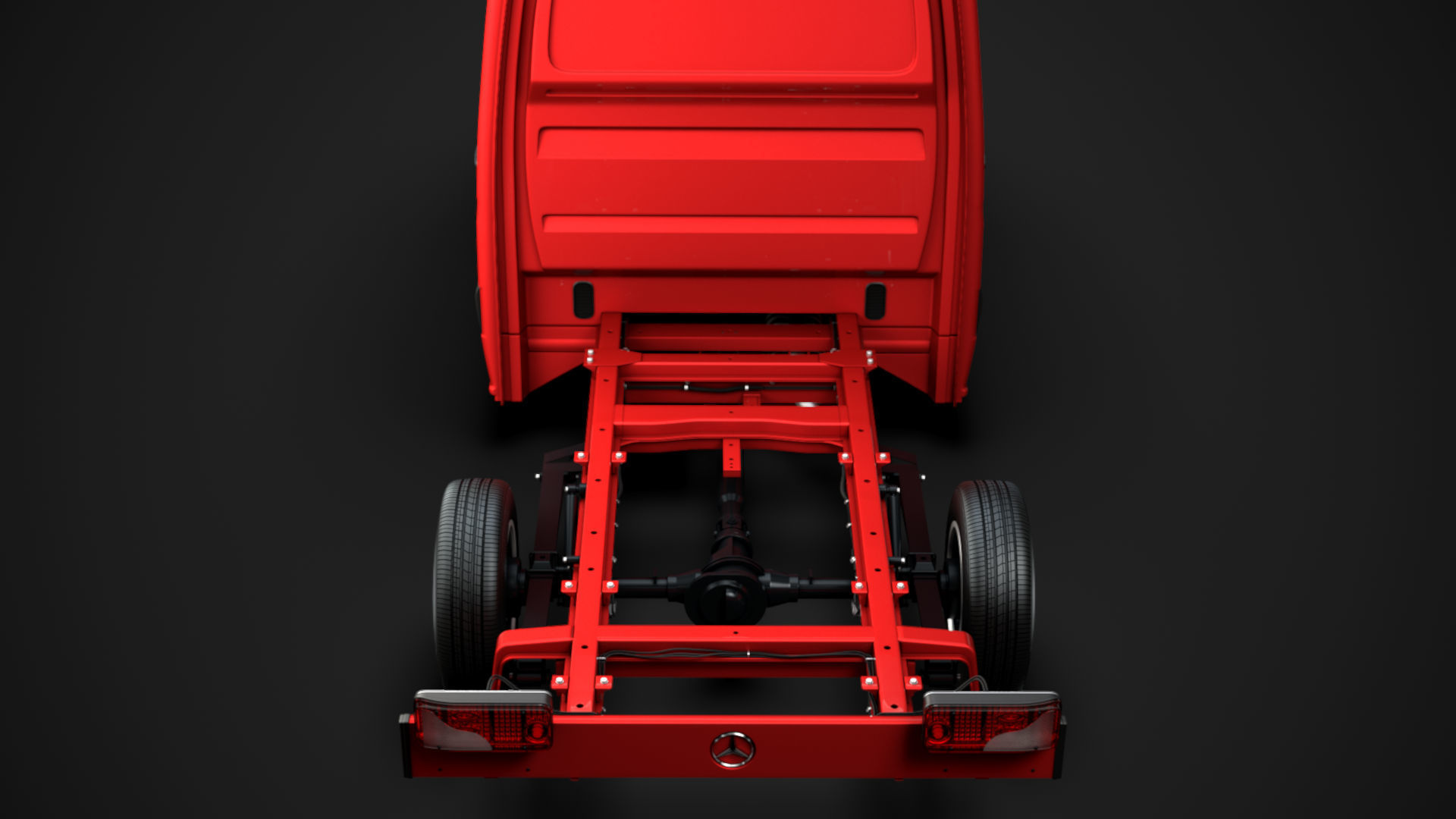 Mercedes Sprinter Chassis Crew Cab L2 RWD 2020 3D model_13