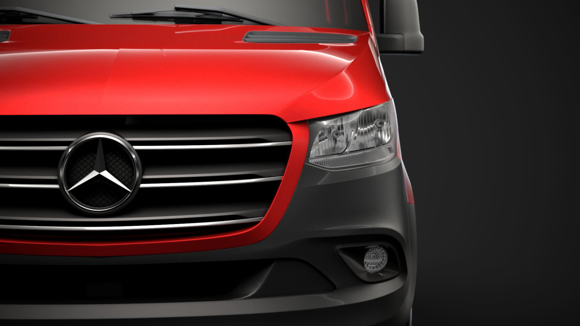 Mercedes Sprinter Chassis Crew Cab L2 RWD 2020 3D model_6