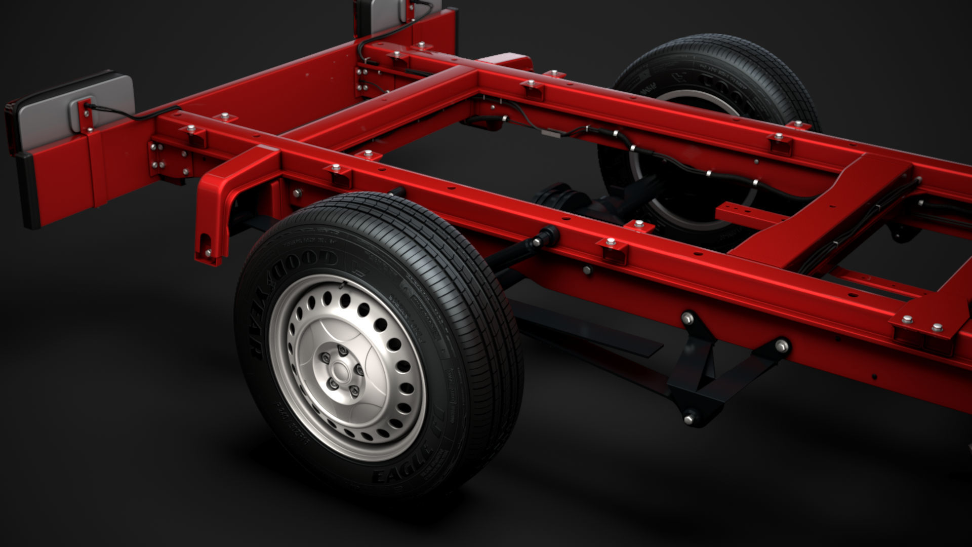 Mercedes Sprinter Chassis Crew Cab L2 RWD 2020 3D model_11