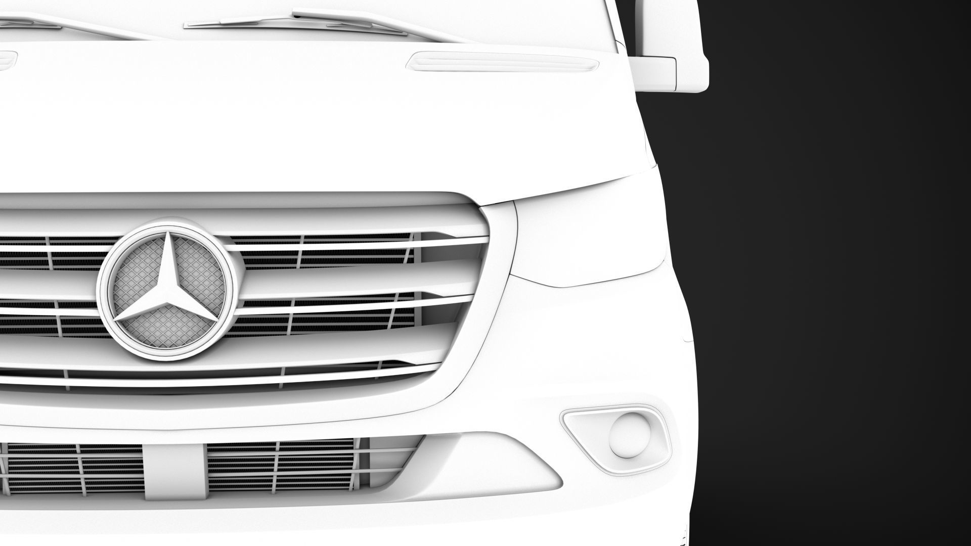 Mercedes Sprinter Chassis Crew Cab L2 RWD 2020 3D model_18