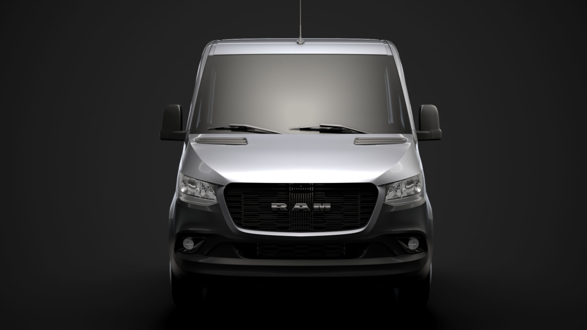 RAM Sprinter Chassis Crew Cab L2 RWD 2020 3D model_8